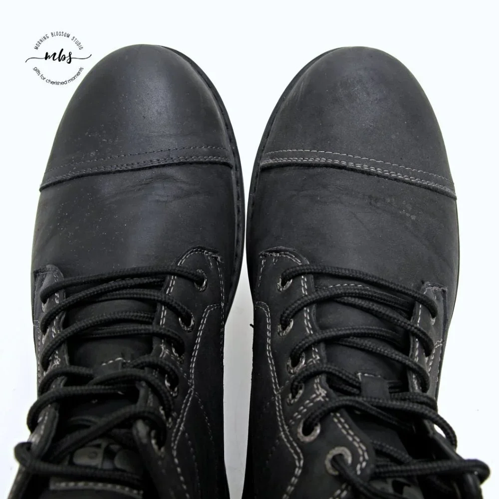 Joe’s Jeans Pop n Cap High Top Boots in Black‎ Men Size 9.5